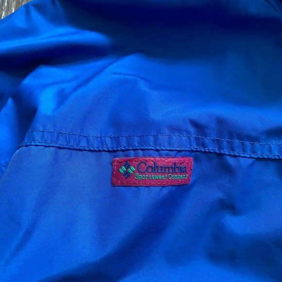 Columbia Vintage ‘90s Bugaboo Blue and Orange Winter Jacket with Fleece‎ Size XL - Picture 2 of 9